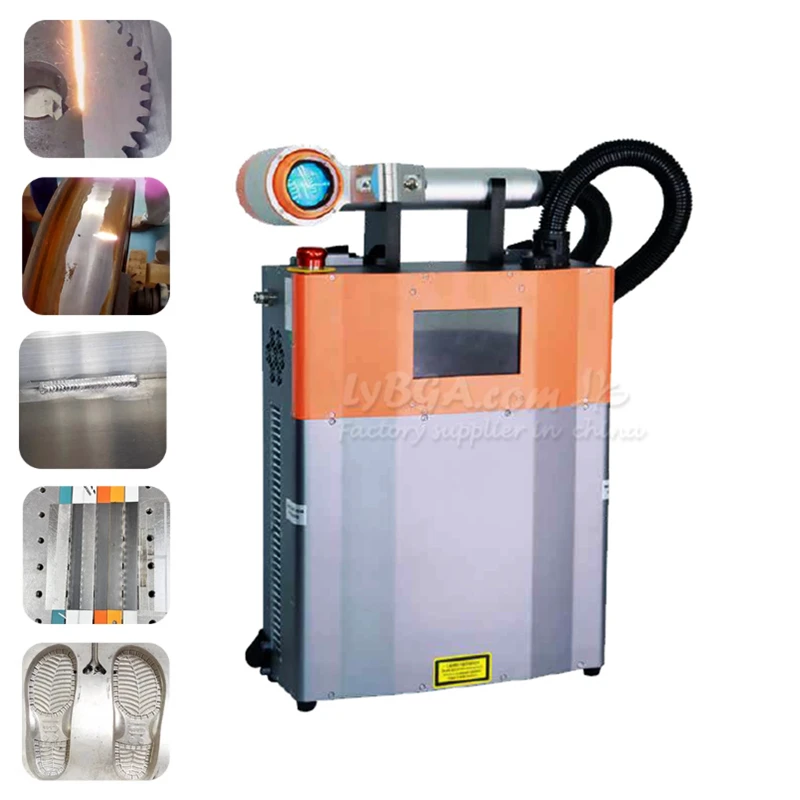 เครื่องทำความสะอาดด้วยเลเซอร์พัลส์ LY-LCG100A 100W แบบสะพายหลัง สำหรับงานอุตสาหกรรม 1.2MJ กำจัดสนิมโลหะ ไม่ทำลายพื้นผิว ปี 2026