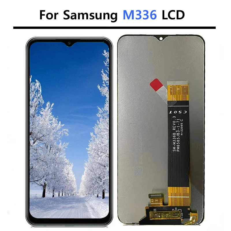 6.6 inch M336 LCD Display For Samsung M33 5G M336B SM-M336B/DS LCD Touch Screen Digitizer Assembly Replacement Parts