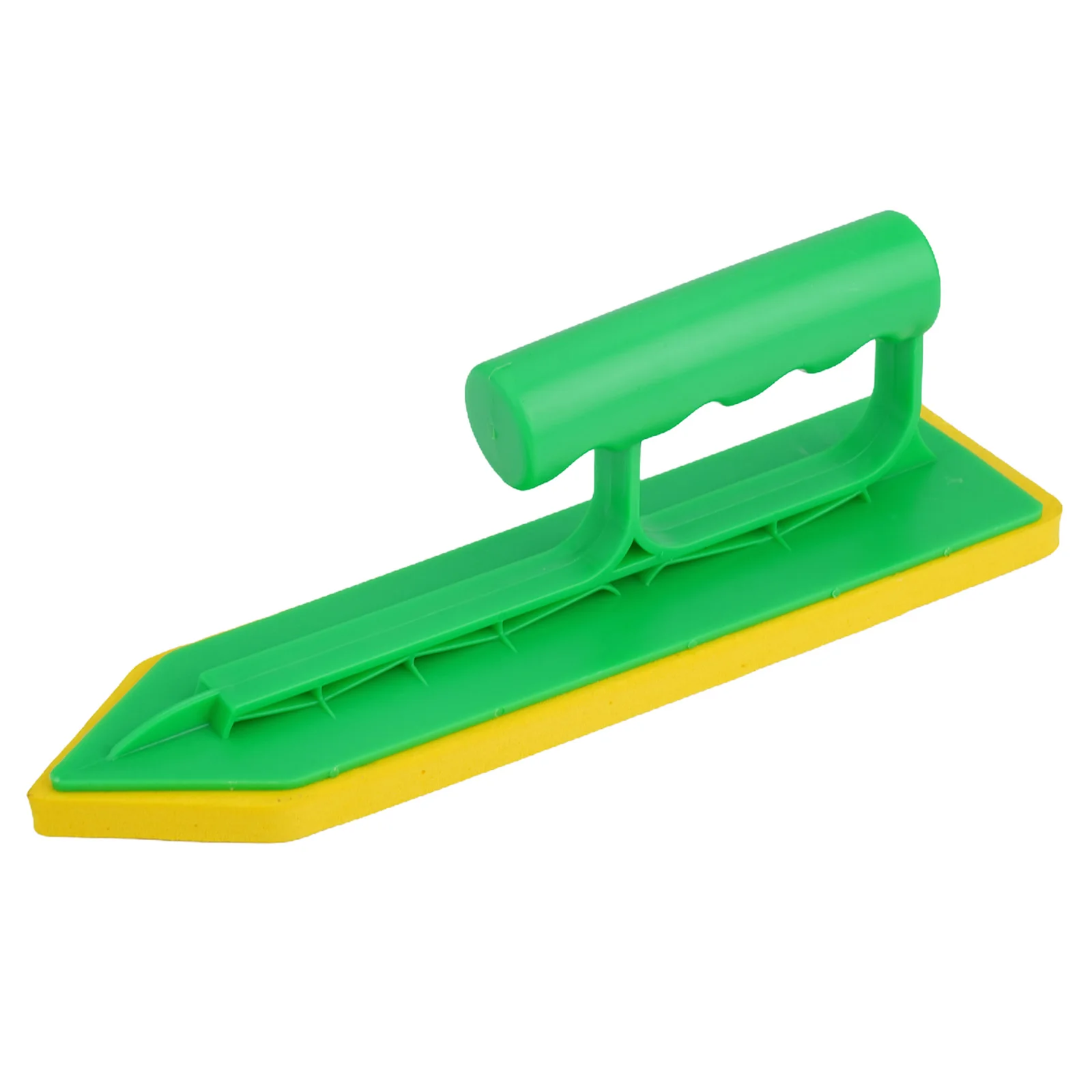 Espátula de esponja para mampostería para entusiastas del bricolaje, herramienta para calafateo, acabado profesional, diseño de pala corrugada, mango ergonómico
