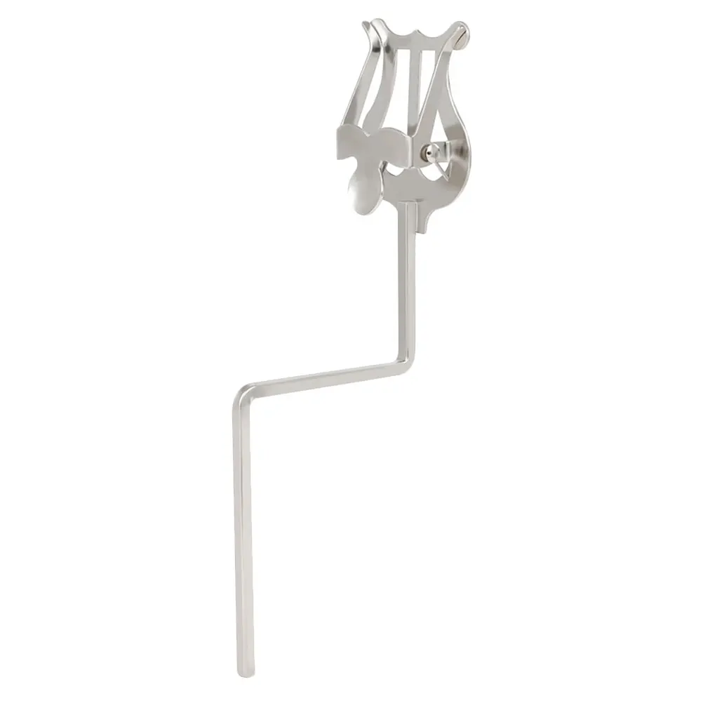 

Saxophone Sheet Music Holder Clamp Iron Bracket Score Clip Folder Practical Lightweight Portable Accessory Gift