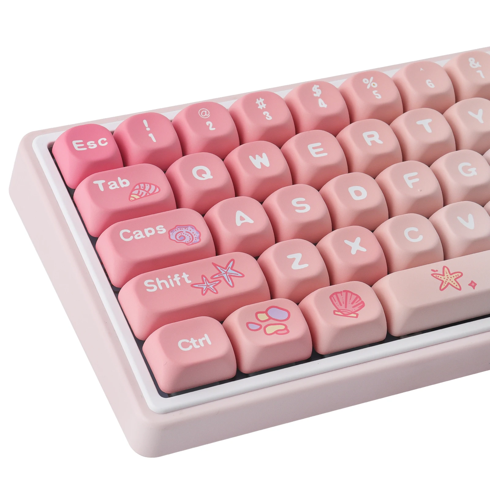 

PBT keycaps 131 keys MOA Profile Dreamy Beach KeyCap Dye-Sublimated For Mechanical Keyboard
