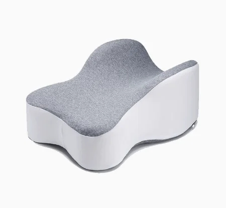Make your bedtime routine more comfortable with an extended butterfly-shaped memory foam knee pillow designed to fit between your legs while resting on your side.