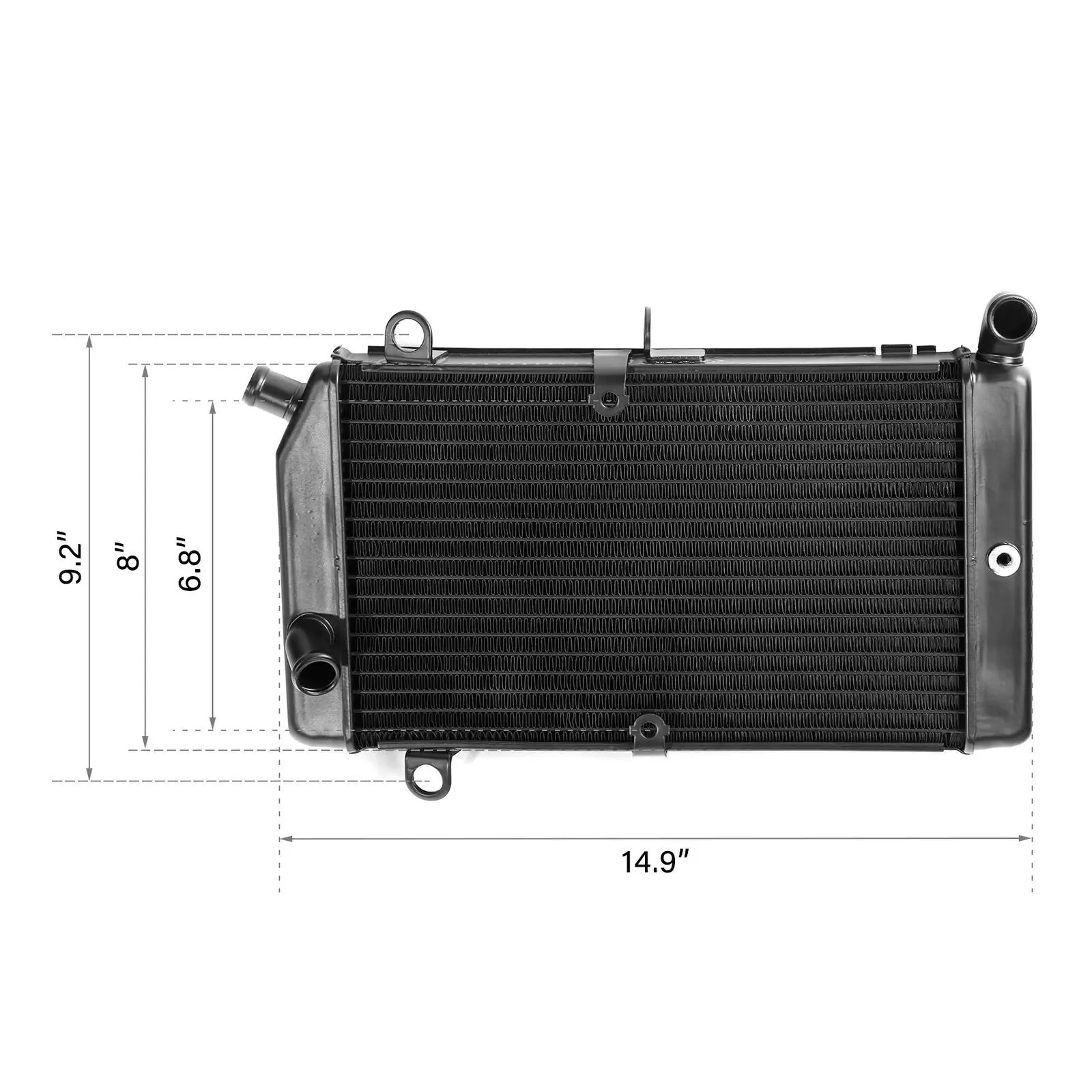 Suitable for Motorcycle Radiator FSC400 2002-2004 FSC600 02-13 Water Tank