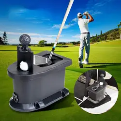 Máquina limpiadora de bolas de Golf, accesorios de máquina limpiadora de surcos de palos de bolas, carrito de Golf, montaje de Buggy