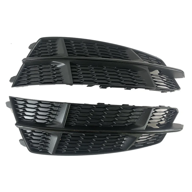 

HIgh Quality Car Body Kits ABS Black A6 C7PA S-line Fog Light Cover Fog Lamp Grille For Audi A6 C7PA 2016-2018