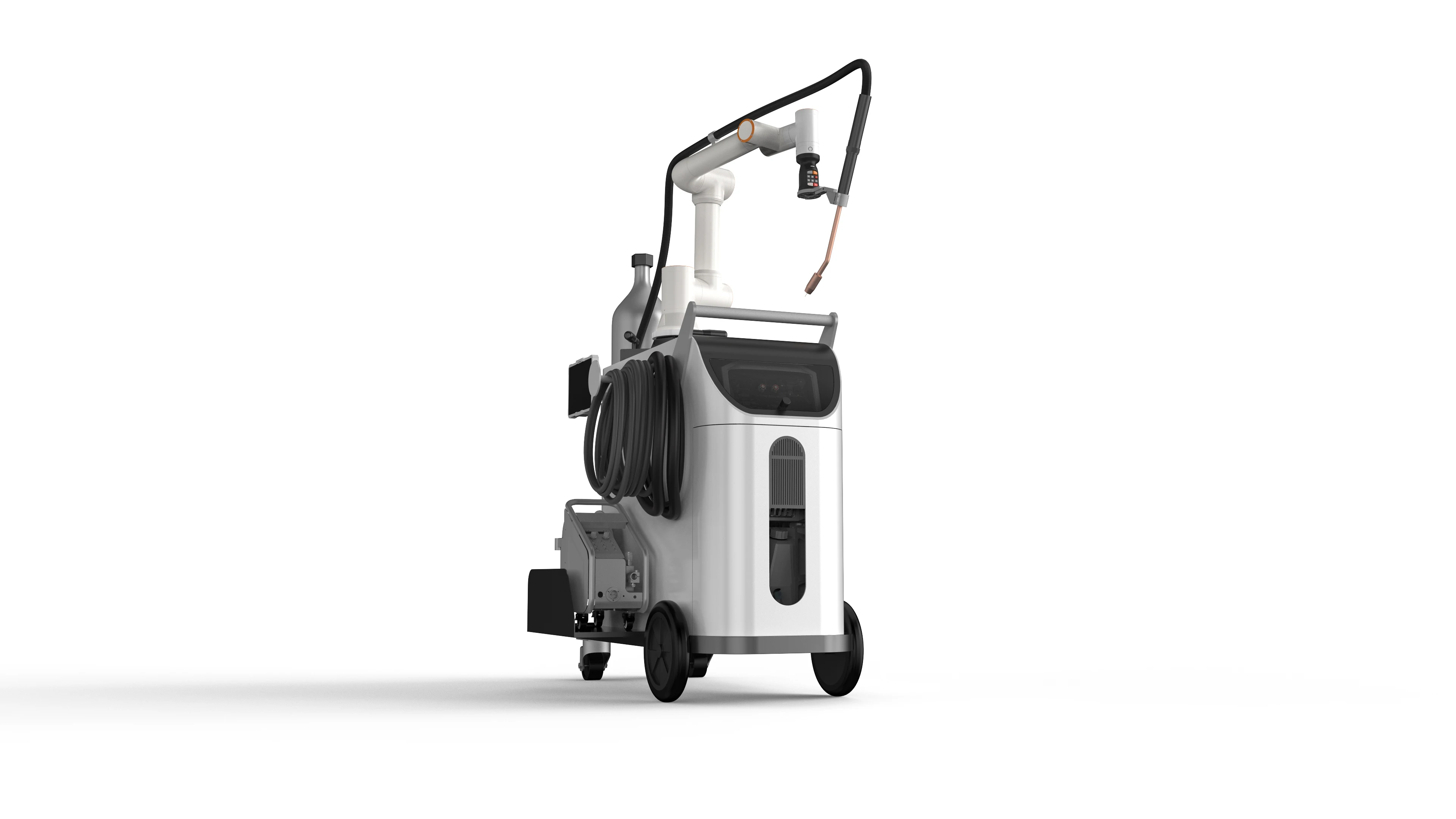 DONSIN Cobot Collaborative Welding Robot with Movable Welding Carriage, No Programming Required