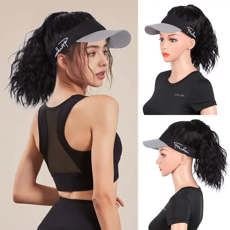 Hat Wig Women's Hooded Wig European and American Style Short Curly Wool Synthetic Wig