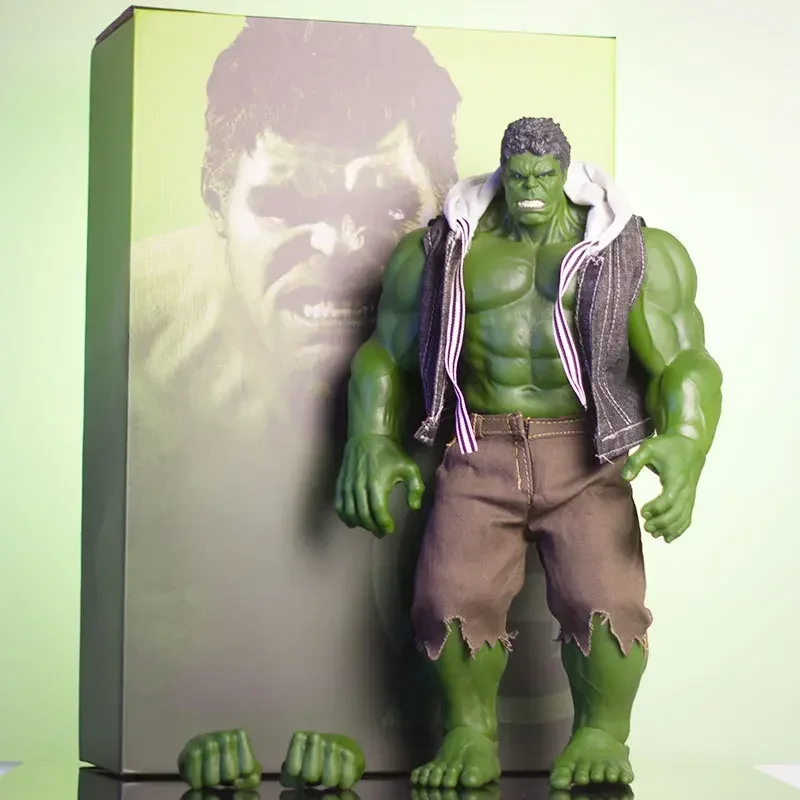 

28/42cm Marvel Hulk Action Figures Anime Characters Desktop Ornaments Large Hulk Doll Model Boy Collection Toys Birthday Gift