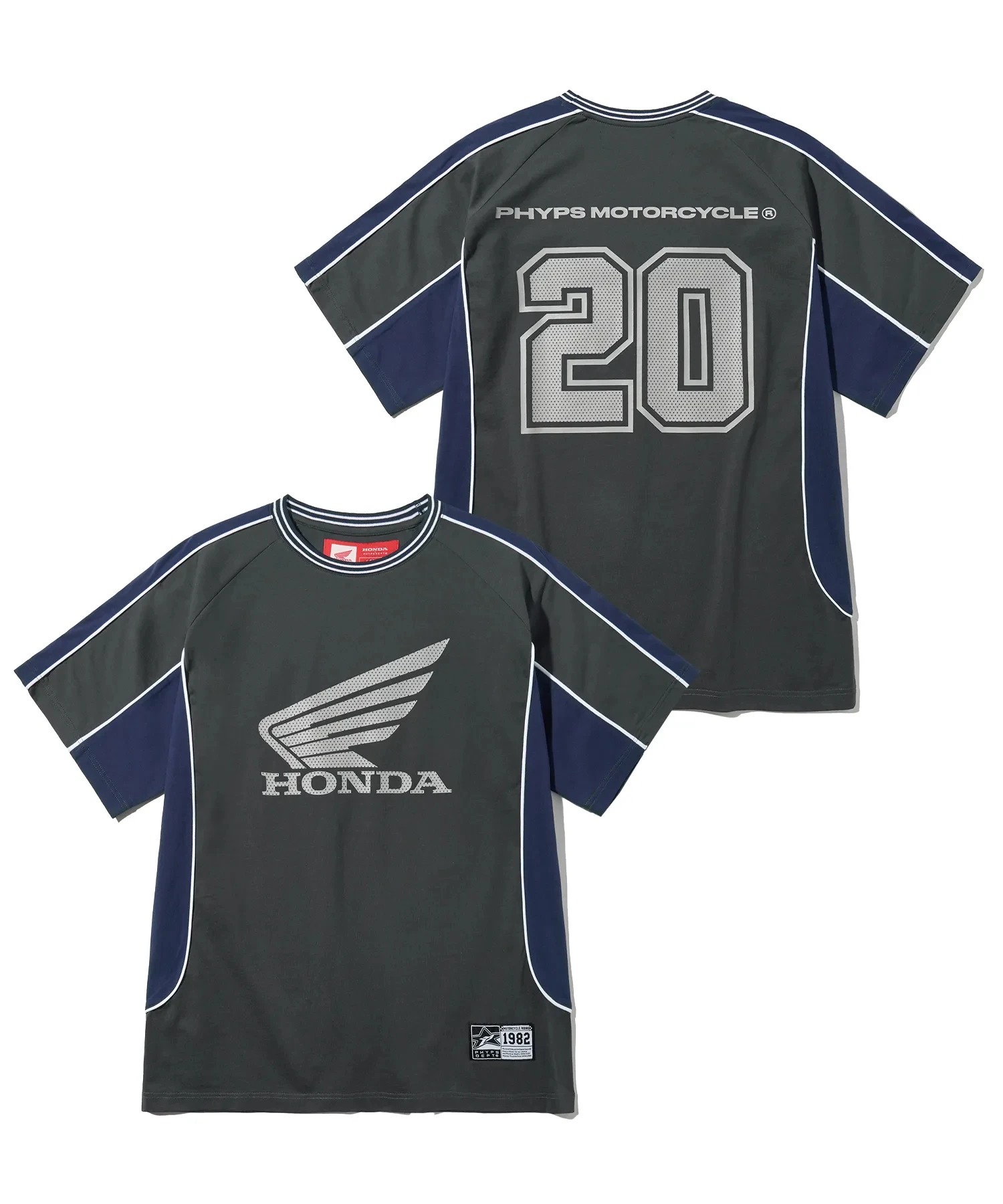 T-shirt traspirante Honda Racing Team, estiva, a maniche corte, ad asciugatura rapida, per moto, bicicletta, abbigliamento casual