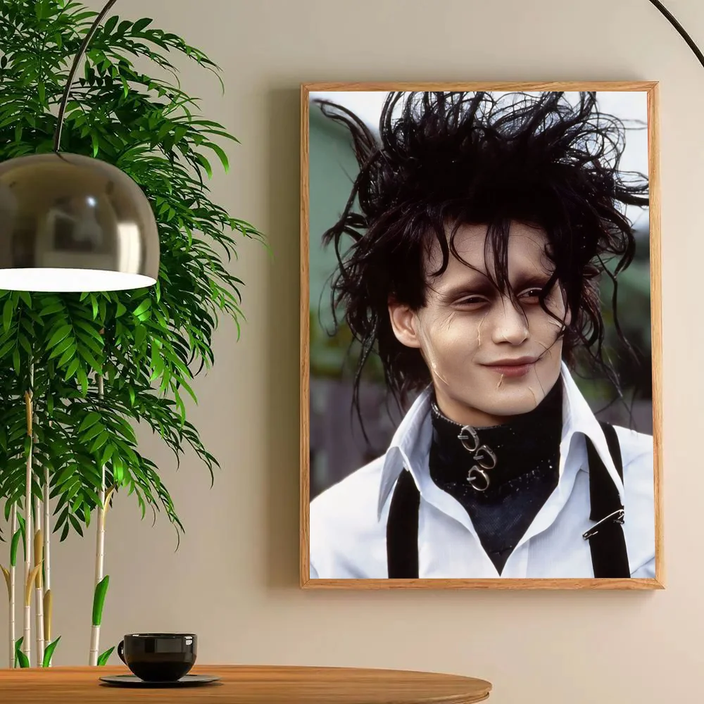 1pc Scissorhands Edward Poster Poster Art Print Bar Living Room Furniture Decor