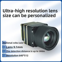 FOR JS drone infrared camera FPV cvbs port USB port network port high resolution thermal imaging