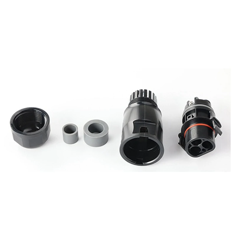 1Set Solar PV Connector Plug Waterproof IP68 4000V Fit For Solar PV System Panel Parallel Protection Kit LY01-Male