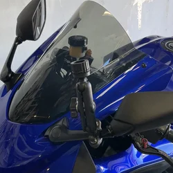 YZF R7 Windshield Sports Windscreen For Yamaha YZF-R7 2021 2022 YZFR7 Wind Deflector Double Bubble Motorcycle Accessories Smoke