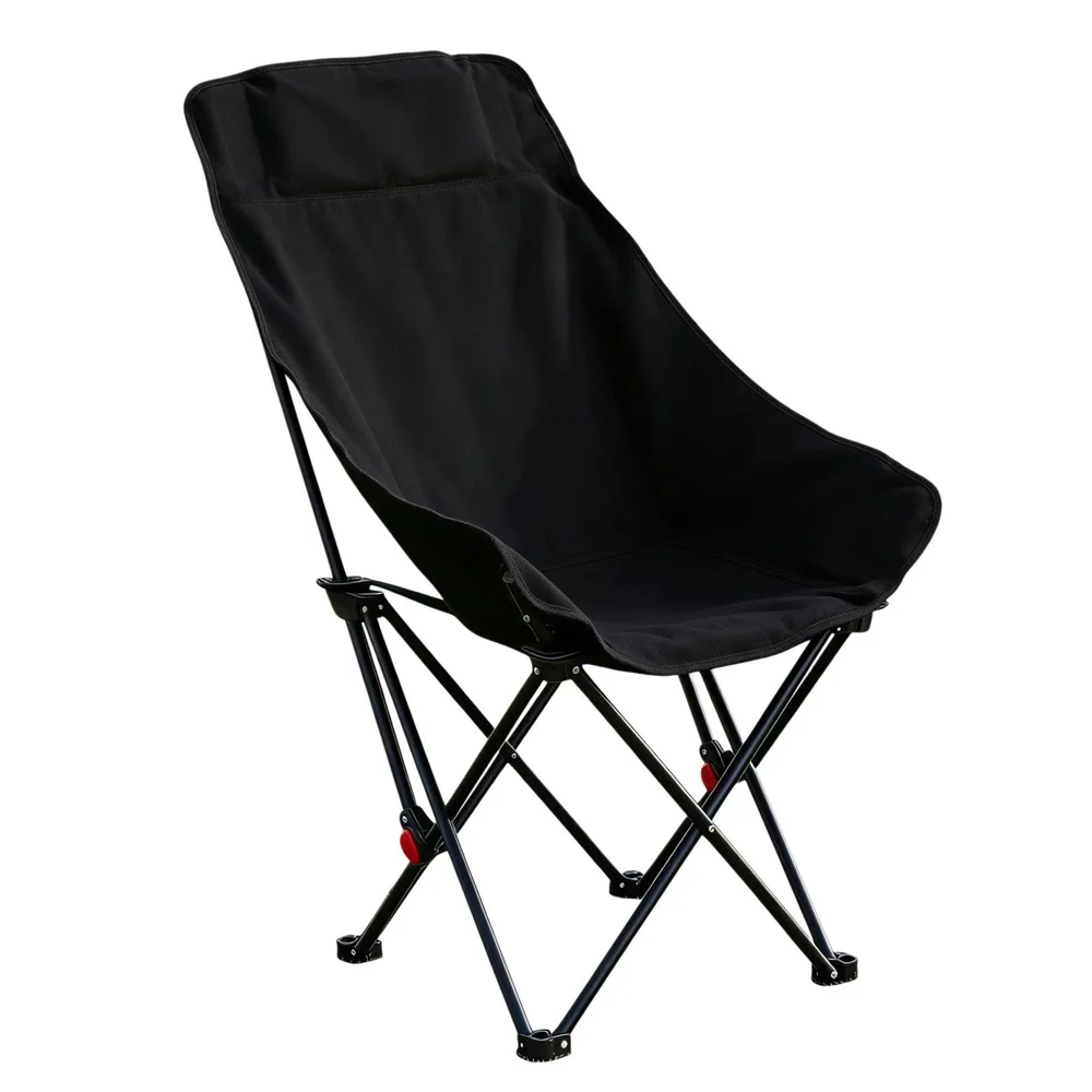 

Detachable High Back U-shaped Minimalist Moon Chair for Outdoor Camping Beach & Hiking Oxford Cloth & Alloy Carbon Steel