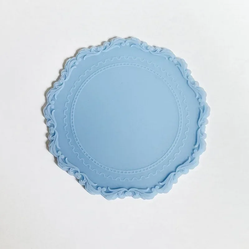 

1pcs Silicone Flower Placemat Oil Resistant Heat Insulation Non-Slip Tablemat Coaster Kitchen Washable Cup Pad table mat