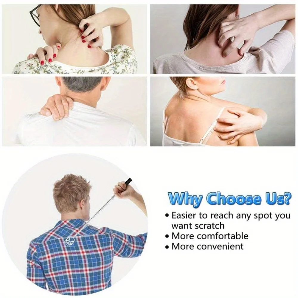 Handmatige massage rugkrabber