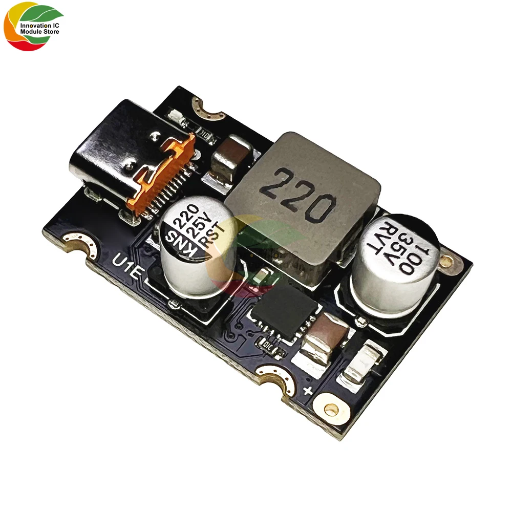 65W 8 ~ 30V DC a USB tipo C PD 3.1 QC3 modulo di alimentazione Step-Down a ricarica rapida adattatore di ricarica rapida per telefono cellulare