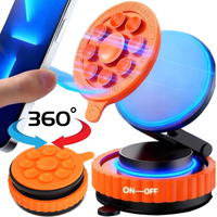 Multifunctional Folding Magnetic Phone Holder Rotatable Universal Holders Magnetic Phone Holder with Vacuum Suction Cup