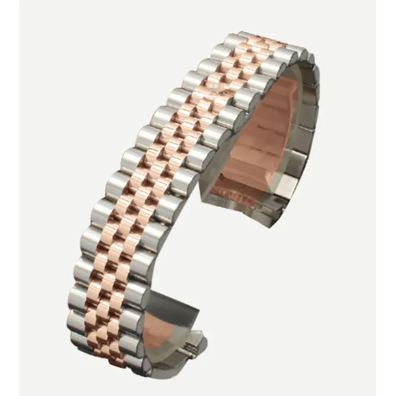 17 мм 20 м ремешок с пятью бусинами из нержавеющей стали, браслет для часов, модные детали для Datejust, запасные аксессуары, инструменты для ремонта