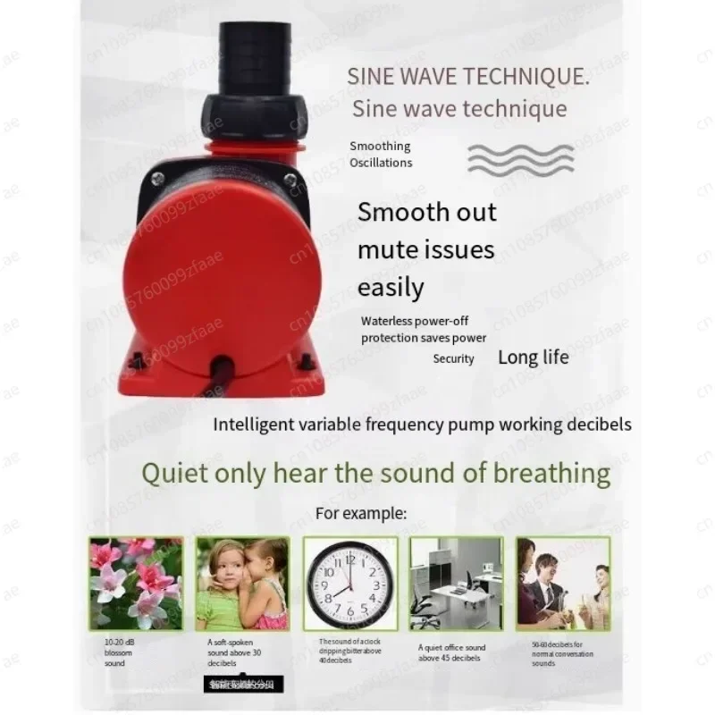 Submersible pump DCQ-3500/5000/6500/10000 high flow silent controller suitable for fish tanks