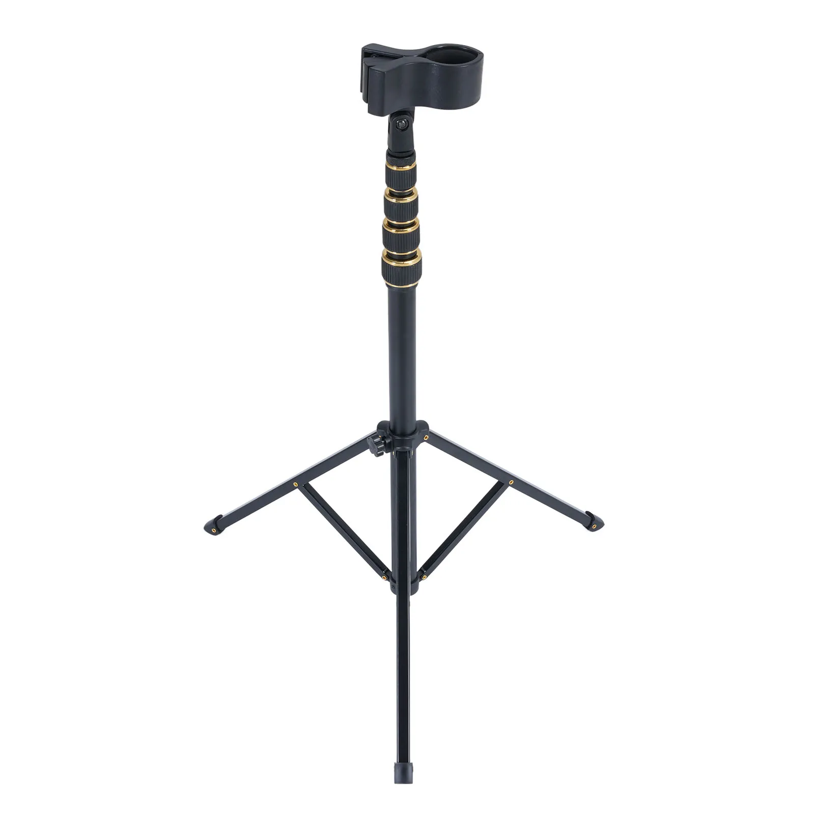 Hair Dryer Stand 23.62-76.77 Inch Adjustable Floor Blow Dryer Holder with Tripod Clip Bag for Salons Home Use