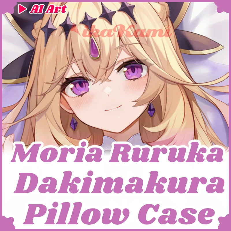 Moria Ruruka Dakimakura Anime Pillowcase Full Body Hugging Pillow Case Cushion Cover Home Bedding Decor Otaku Xmas Gift SHM