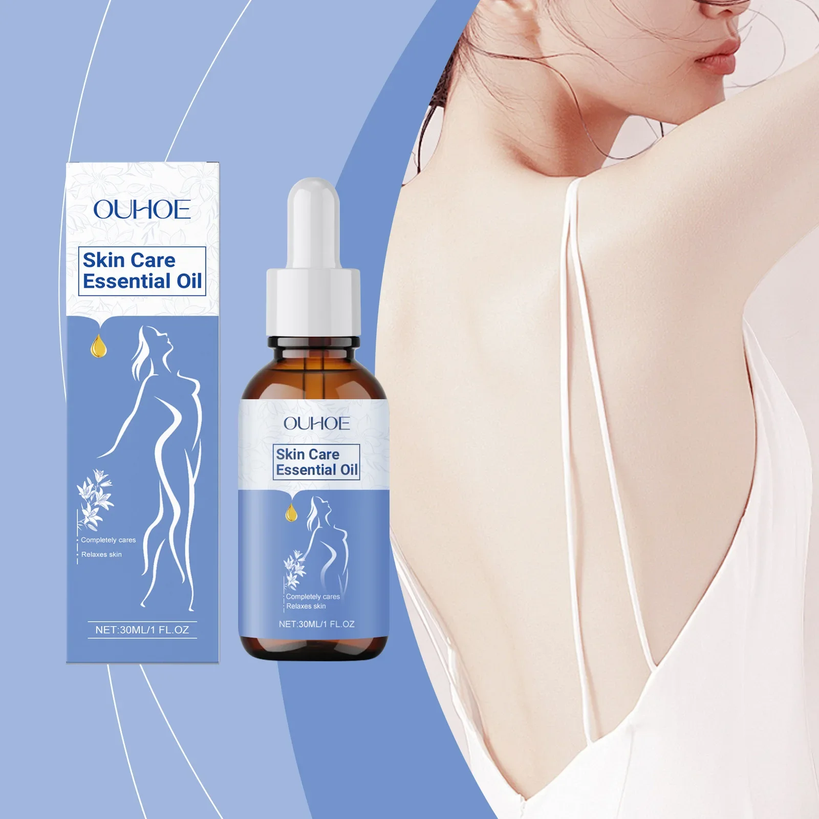 Skin Care Essential Oi บํารุงผิวและกระจ่างใส Moisturizing ผิวนุ่มและสวยนวด Care Essential Oil