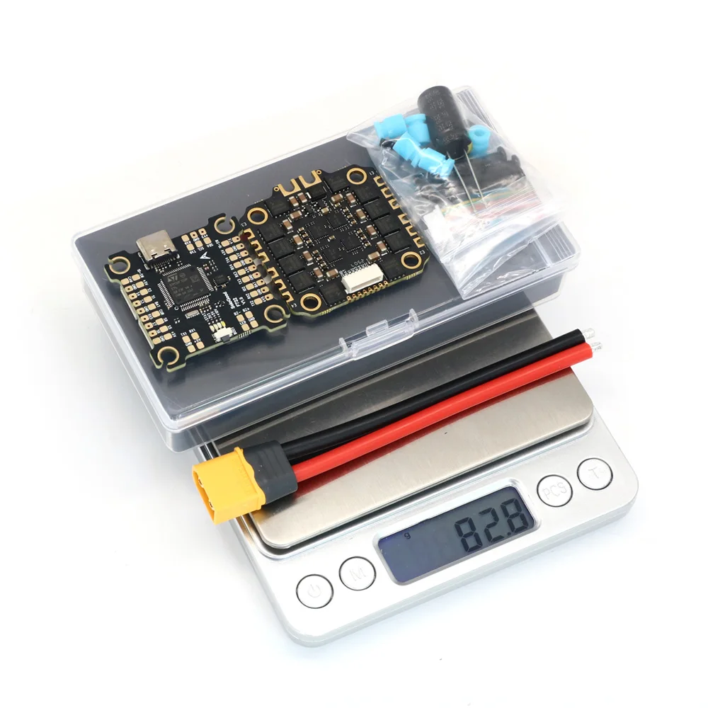 SoloGood F722 60A 3-6S 30,5X30,5 мм стек (контроллер полета F722 + BLHELI_S 60A 4in1 ESC) для деталей дронов для фристайла FPV