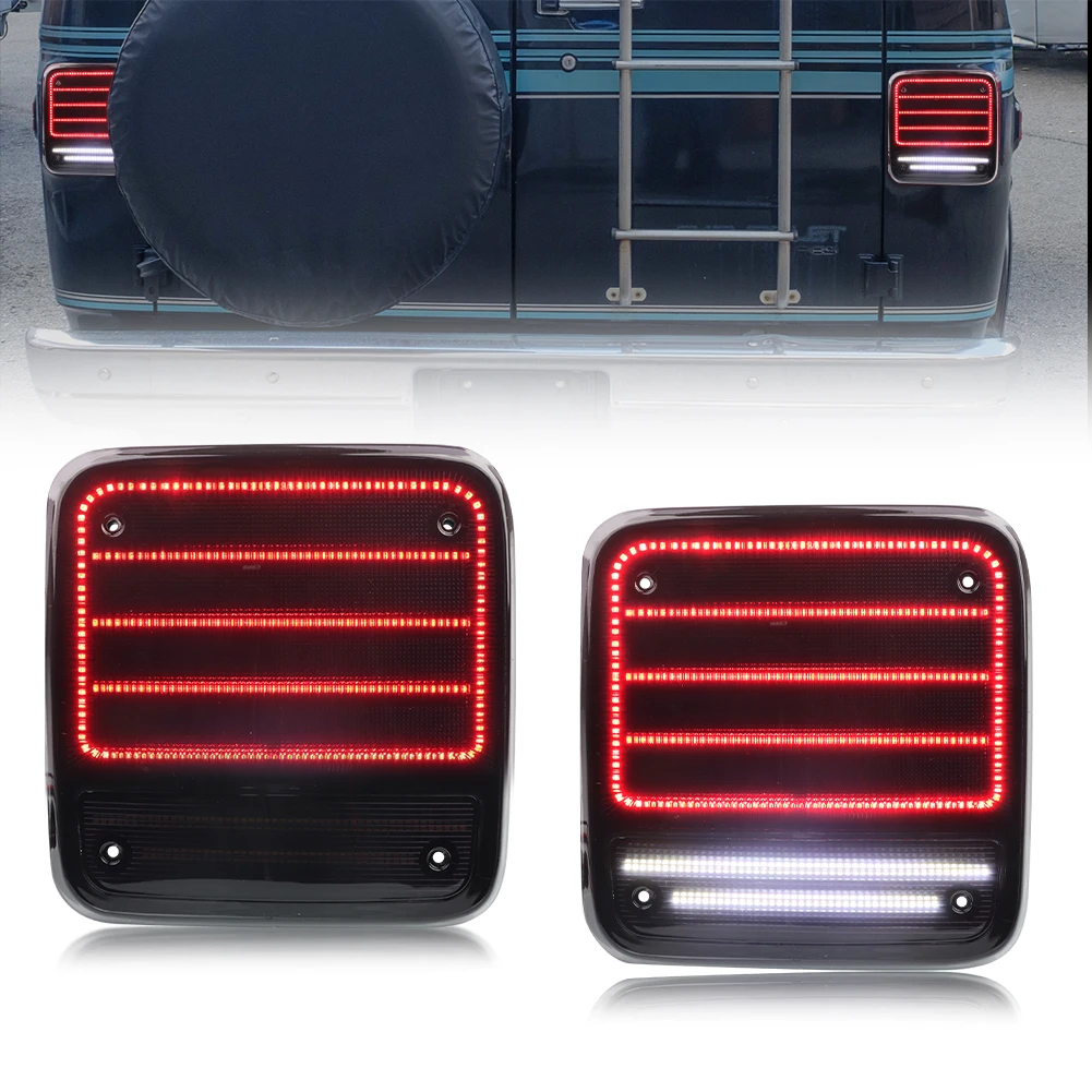 2X الخلفية الذيل ضوء الفرامل ضوء عكس ضوء احتياطية ضوء LED ل 1985-1995 شيفروليه G10 G20 G30 P20 P30 GMC G1500 G2500 G3500