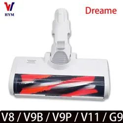 Cabezal de cepillo eléctrico para Dreame V8/V9B/V9P/V11/G9 Xiaomi K10/G10 Xiaomi 1C, piezas de aspiradora para alfombras