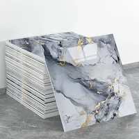 10-40PCS Imitation Marble 3D Ceramic Tile Wall Renovation Decoration Sticker Waterproof Self-adhesive Home Floor Sticker