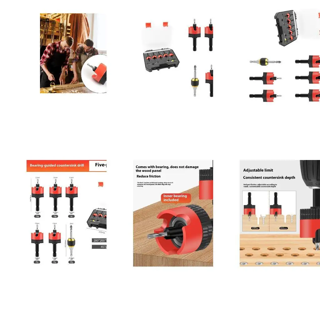 

652F Многофункциональный контр -контактный цикл, регулируемый дровяной подшипник с помощью глубины
