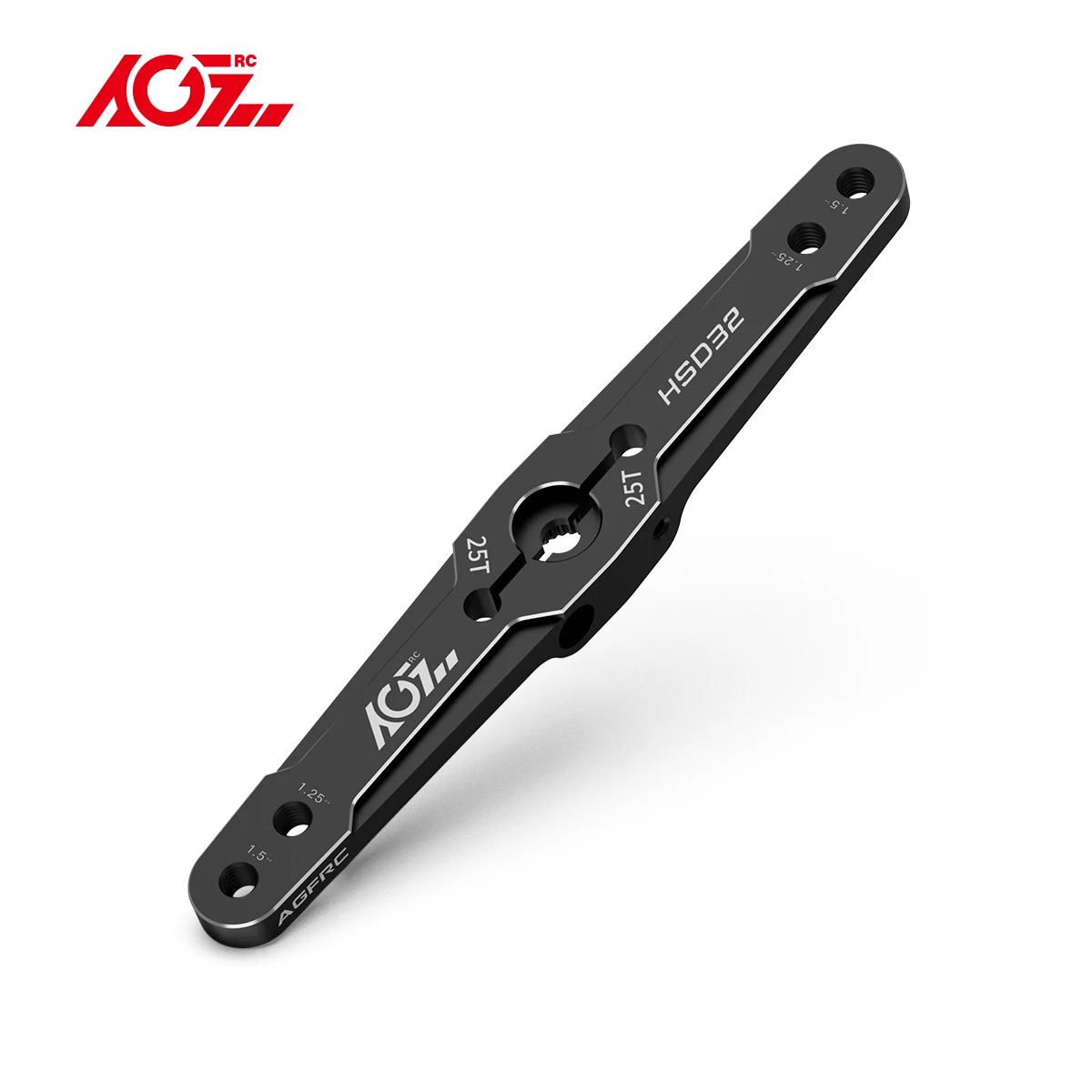AGFRC HSD32 CNC Aluminum RC 25T Tooth Servo Horn Steering Arm Horn For RC Airplanes