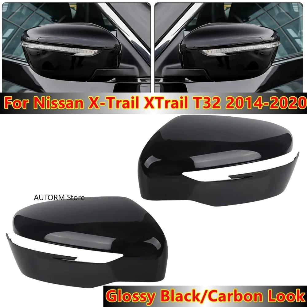 Für Nissan Qashqai J11 X-trail Xtrail T32 2014-2020 Auto-Seitenspiegel-Zierblende Autozubehör