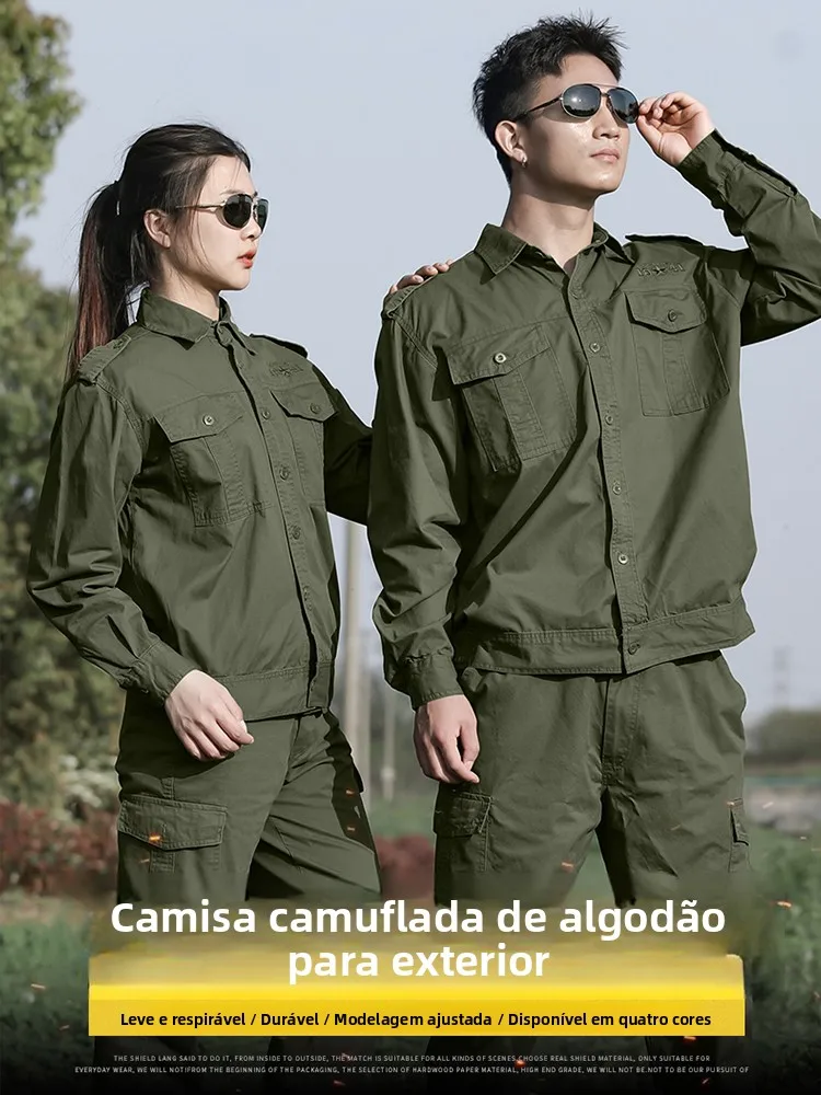ensemble-de-camouflage-d'ete-pour-hommes-tenue-militaire-en-pur-coton-manches-courtes-resistant-a-l'usure-pour-travaux-de-construction