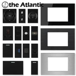 T1 Series- EU Socket Italy Chile Socket Power Socket + TV RJ45 HDMI USB Modular Components DIY Socket Module Wall Outlet
