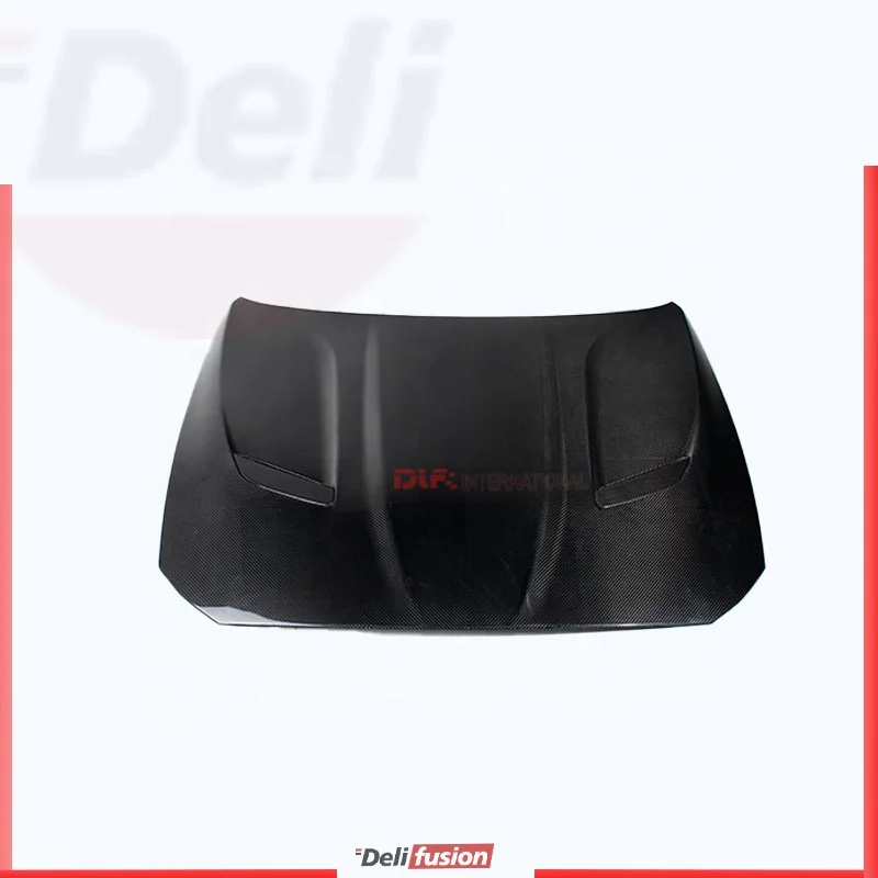 High Quality Carbon Hood For  5 Series M5 F10 F07 F11 CS Type Dry Carbon Front Hood Bonnet Real Dry Carbon