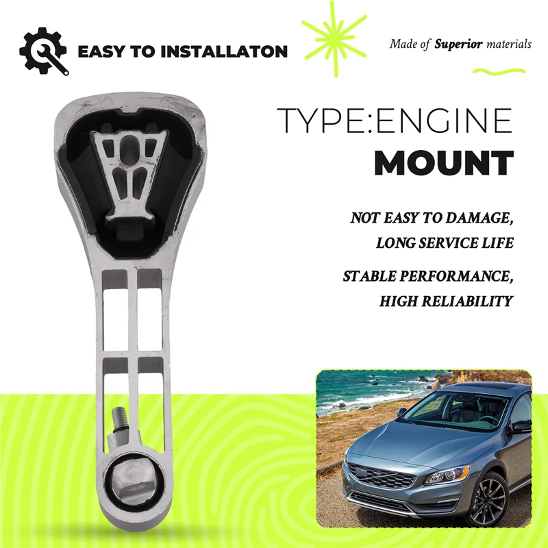 

L10A Кронштейн крепления двигателя для автомобиля 31682684, новая версия для Volvo S60 S90 V90 XC60 XC90 2016-2019