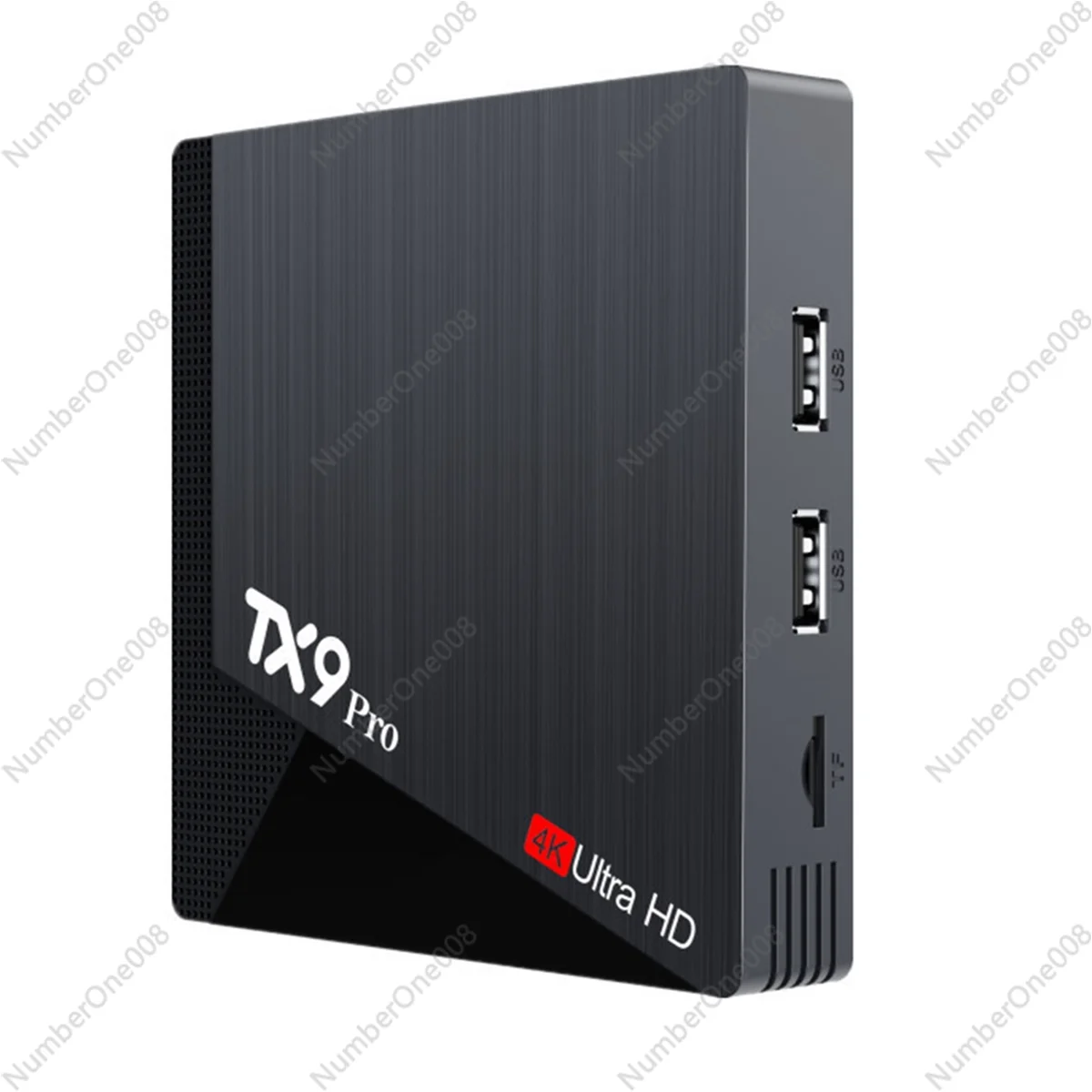 TX9 Pro Android 10.0 Set Top Box 4K HD Dual Brand 2.4G 5.8G WiFi Media Player AIIwinner H313 Smart TV Box EU Plug