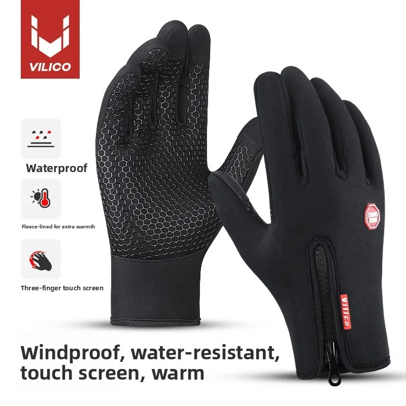 luvas-esportivas-protetoras-unissex-para-inverno-ciclismo-e-esqui-com-tela-sensivel-ao-toque-termicas-antiderrapantes-dedo-inteiro-finas-e-respiraveis
