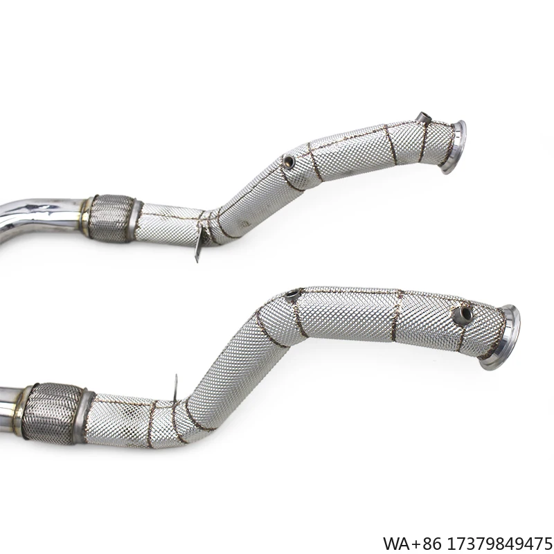 

Yooking Exhaust Downpipe for Bentley Continental GT 4.0TT/6.0TT 2020-2024 Stainless Steel Exhaust Pipe Car Exhaust System