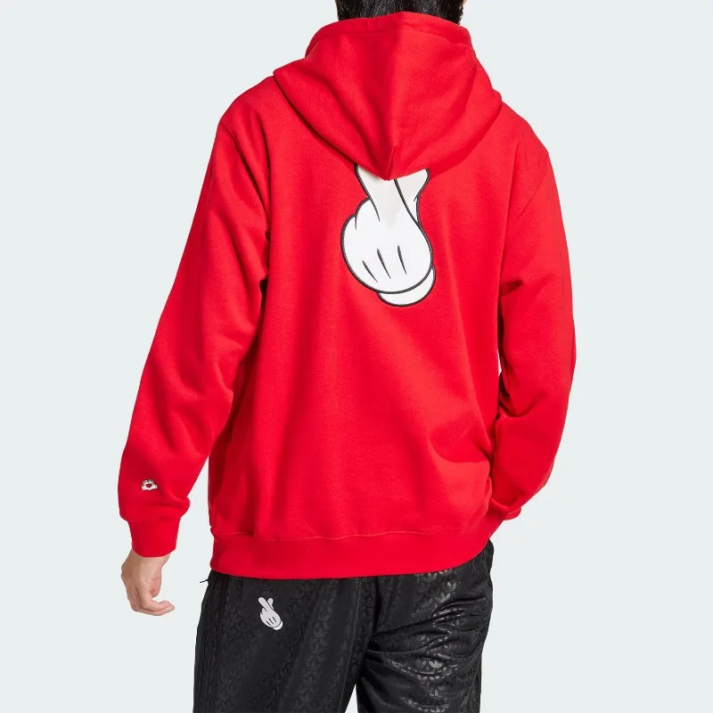 Adidas Mickey Joint Men's Hooded Loose Knitted Sweater IY2275