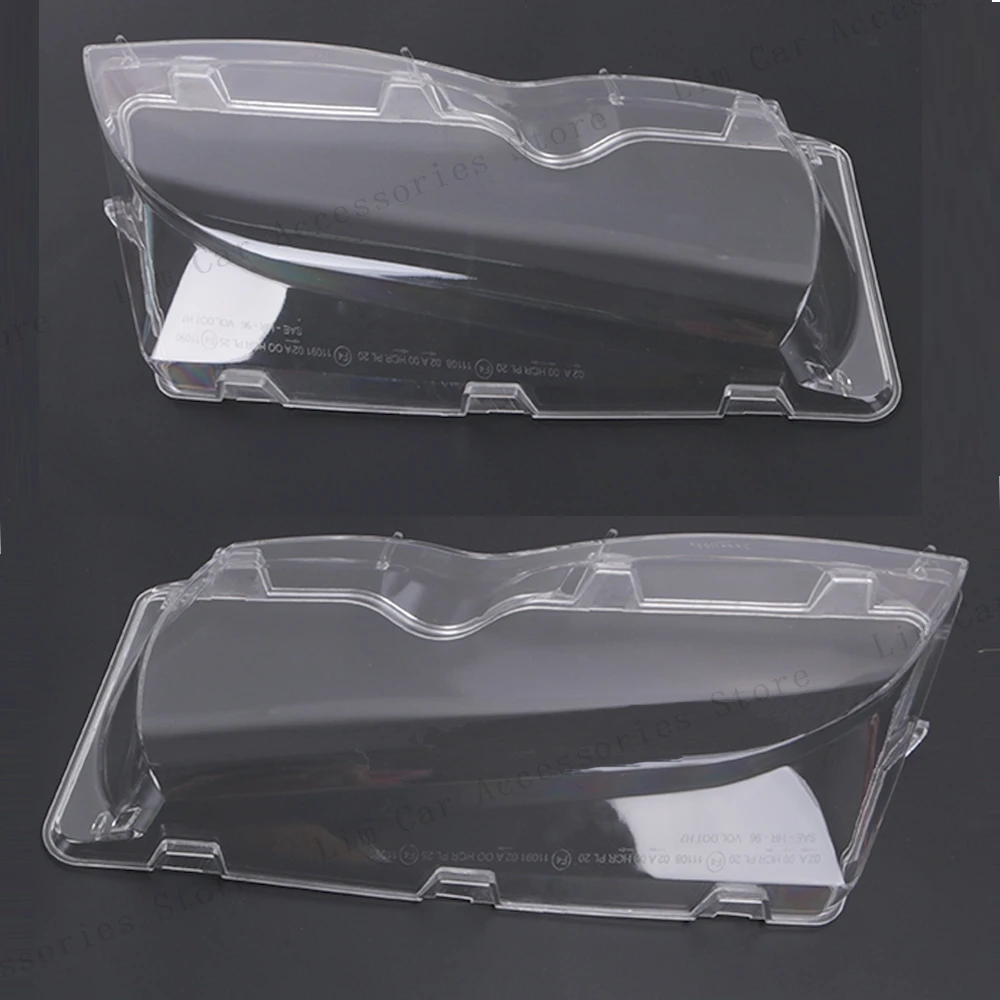 For BMW 3 Series E46 318i 320i 325i 4 Doors Sedan 2002-2005 Car Headlight Light Clear Lens Cover Lamp Cover