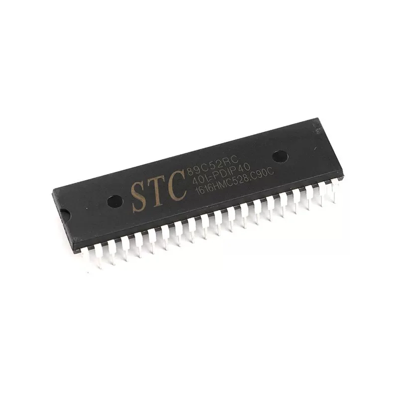 New original STC89C52RC-40I-PDIP40 microcontroller STC89C51RC microprocessor chip IC