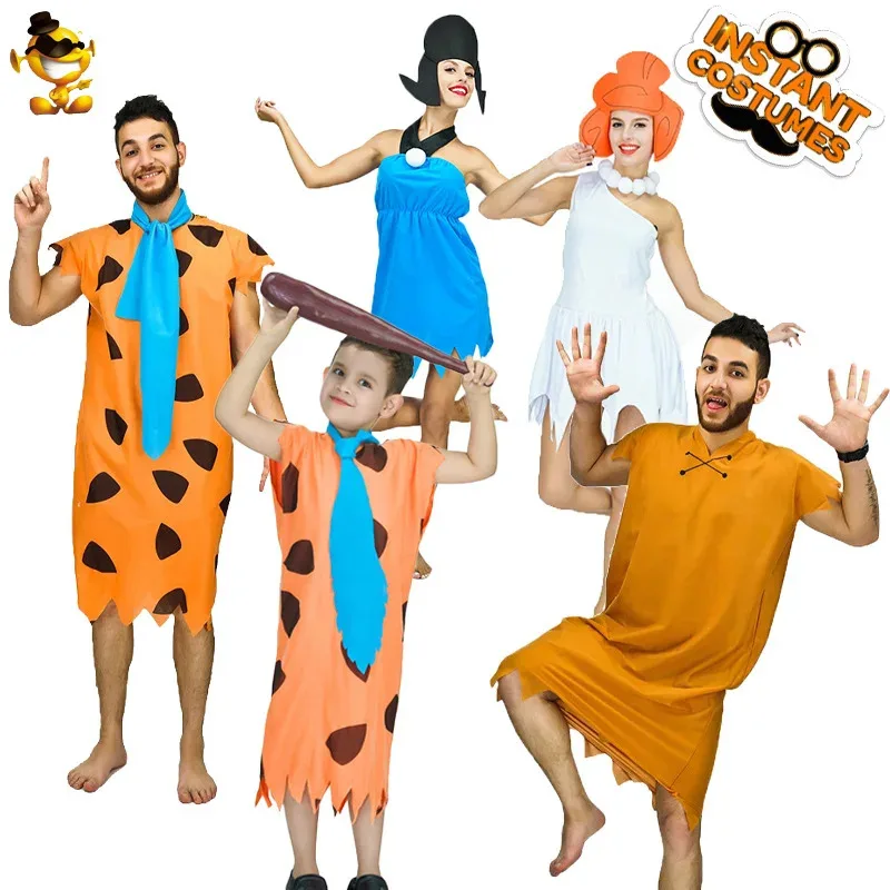 

Primitive cos costume primitive character performance party costume savage stage performance costume for adults and children