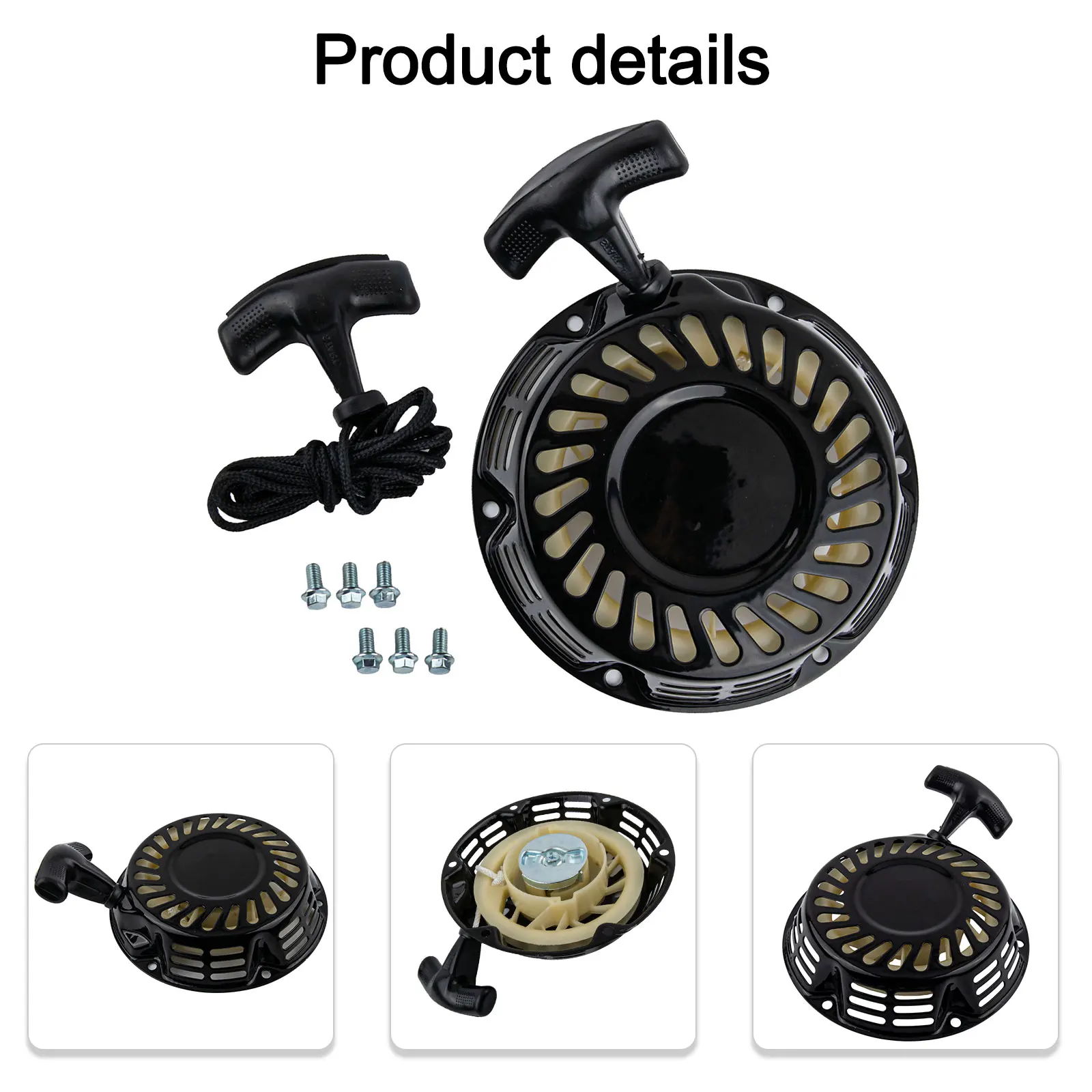 Engine Starter Compatible Starter Cold Weather Conditions Complete Setup Improved Handle Design For Buggy for interceptor