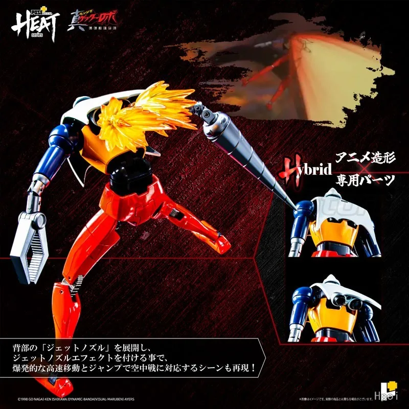 【MT】 Original POSE + METAL HEAT Getter Robo: Armageddon Getter 2 modèle Mecha transformé, jouet cadeau