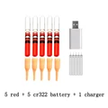 red and 1 charger