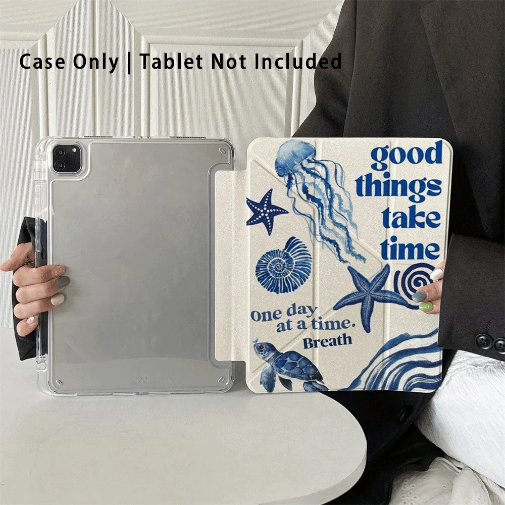 

360 ° Rotating Foldable Case to Easily Protect Your Pad: Compatible with iPad Air 6,Air 5,4,10,2024,air m3/a16 2025