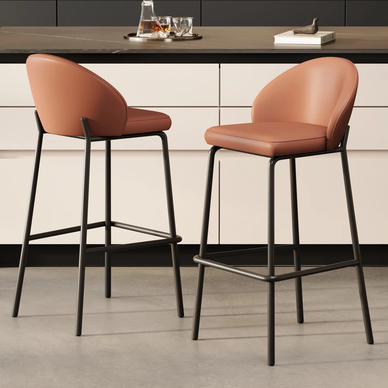 Sgabelli da bar moderni e minimalisti Creativo rilassante ergonomico confortevole sedia estetica Banchi reception Chaise De Bar Furniture